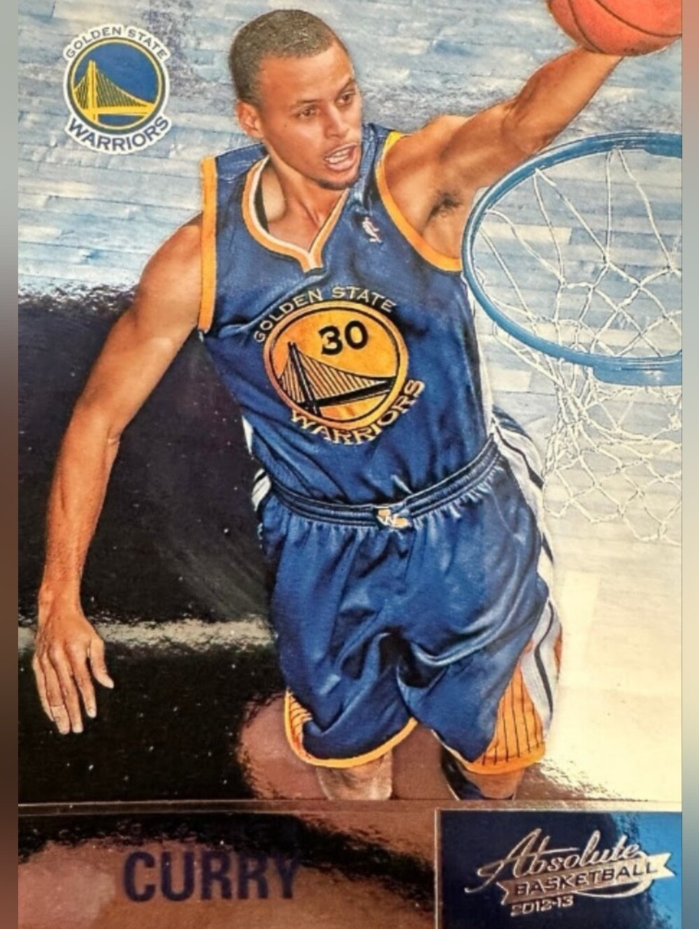 New! Stephen Curry Created Warriors Basketball 8.5x11 Full Page Glossy Poster!